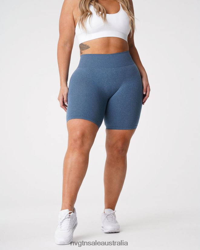 Pro Seamless Shorts 24JF4Z371 Slate Blue Fitness NVGTN Women