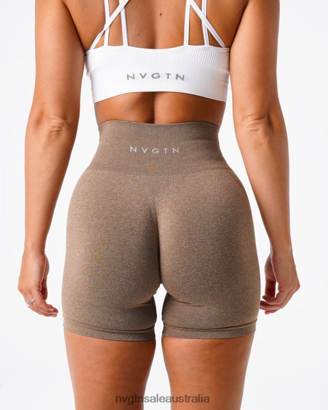 Pro Seamless Shorts 24JF4Z387 Mocha Fitness NVGTN Women