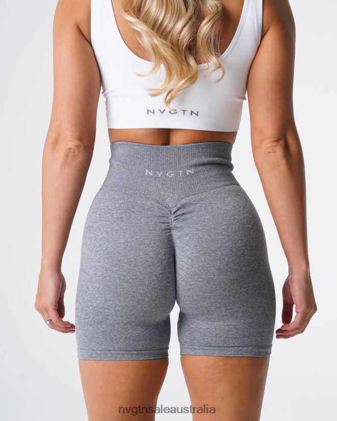 Scrunch Seamless Shorts 24JF4Z394 Grey Fitness NVGTN Women