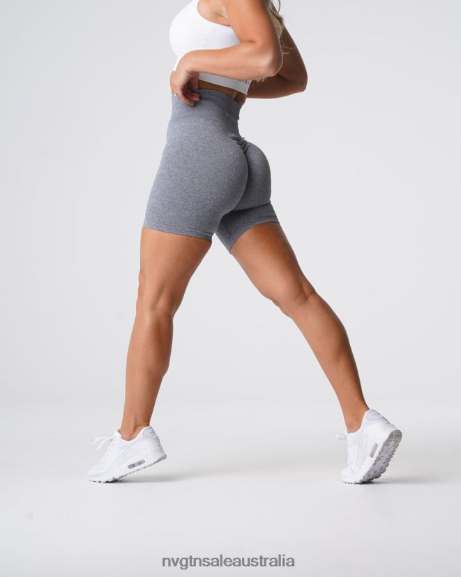 Scrunch Seamless Shorts 24JF4Z394 Grey Fitness NVGTN Women