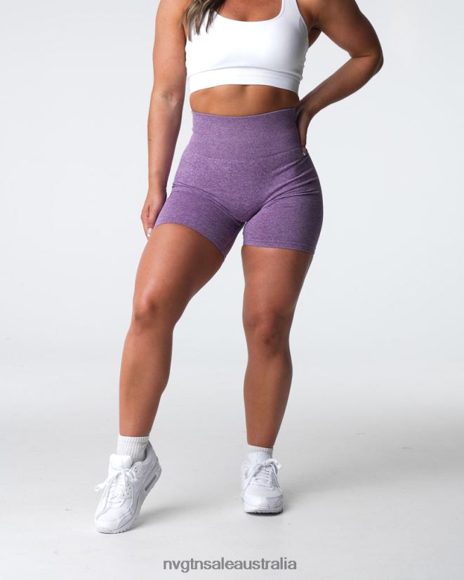 Scrunch Seamless Shorts 24JF4Z403 Violet Fitness NVGTN Women