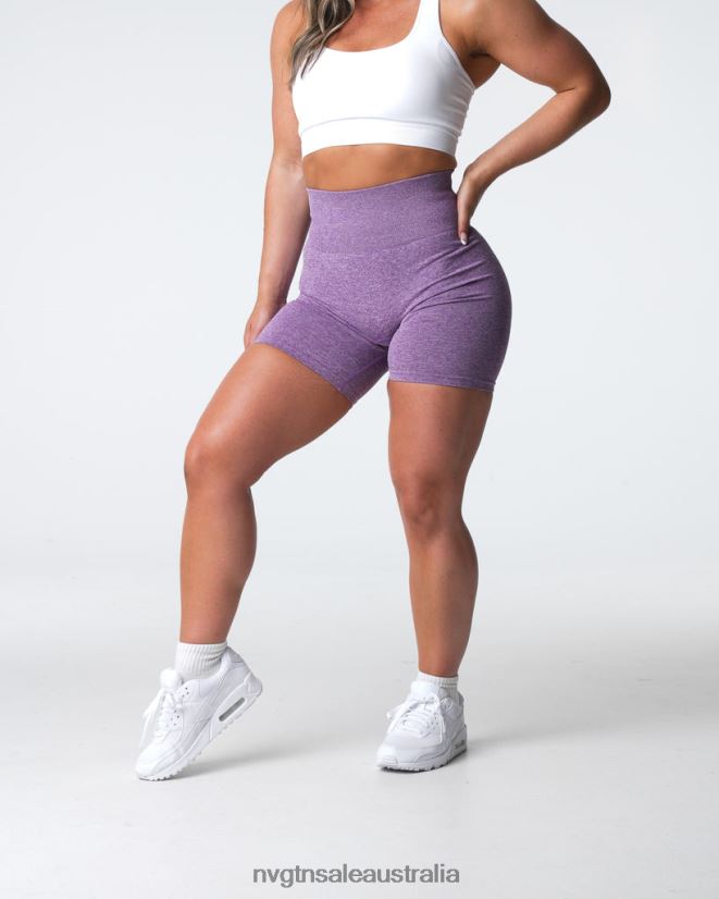 Scrunch Seamless Shorts 24JF4Z403 Violet Fitness NVGTN Women