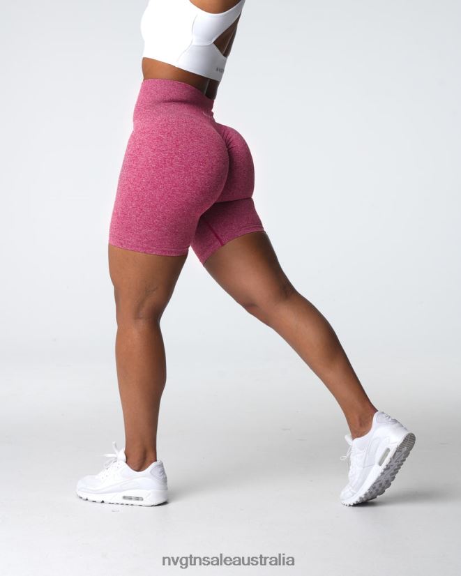 Scrunch Seamless Shorts 24JF4Z404 Crimson Fitness NVGTN Women