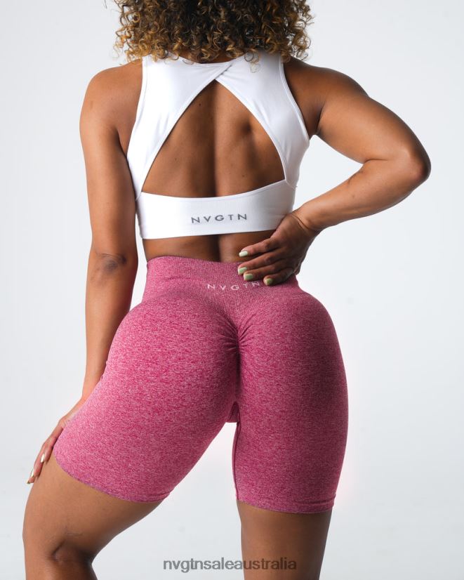 Scrunch Seamless Shorts 24JF4Z404 Crimson Fitness NVGTN Women