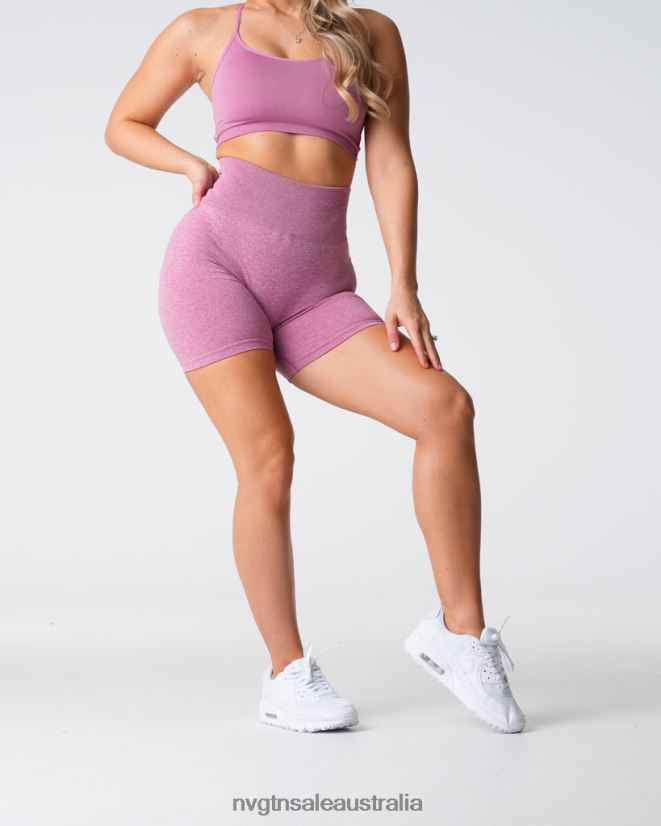 Scrunch Seamless Shorts 24JF4Z415 Pastel Pink Fitness NVGTN Women