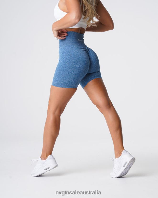 Scrunch Seamless Shorts 24JF4Z421 Sky Blue Fitness NVGTN Women