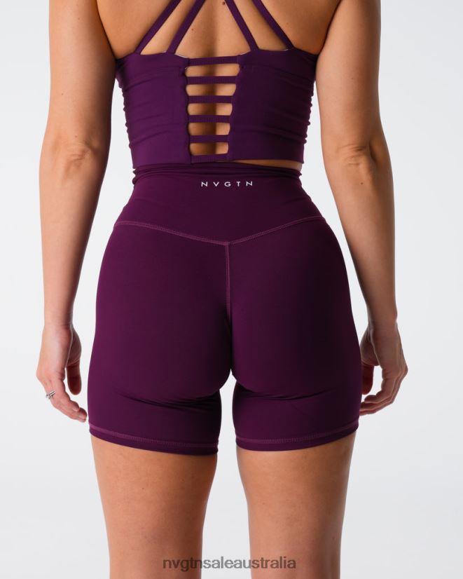 Signature 2.0 Shorts 24JF4Z436 Plum Fitness NVGTN Women