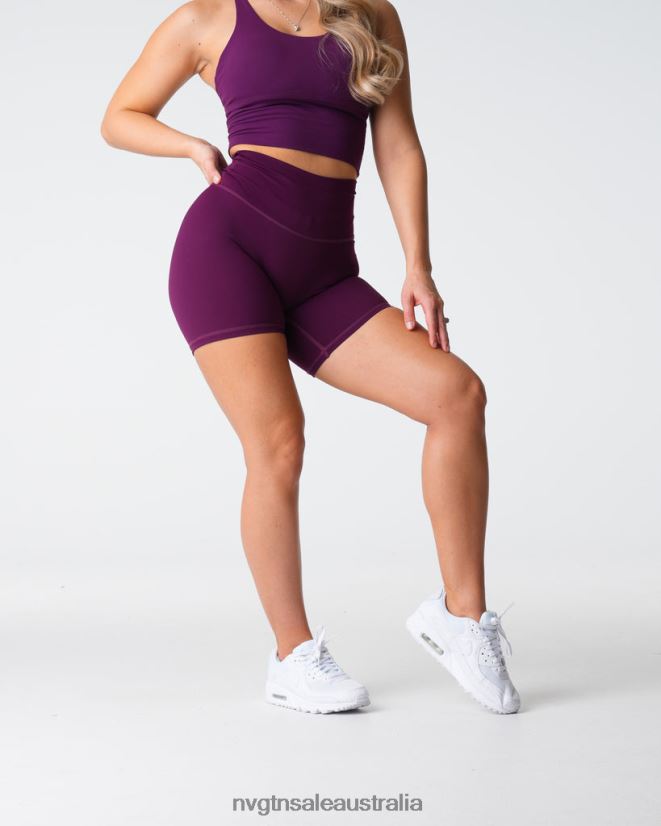 Signature 2.0 Shorts 24JF4Z436 Plum Fitness NVGTN Women