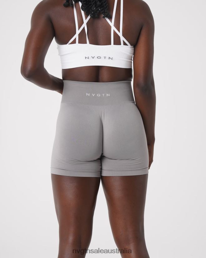 Solid Seamless Shorts 24JF4Z450 Light Grey Fitness NVGTN Women