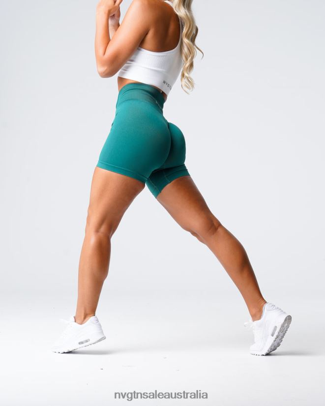 Solid Seamless Shorts 24JF4Z461 Emerald Fitness NVGTN Women