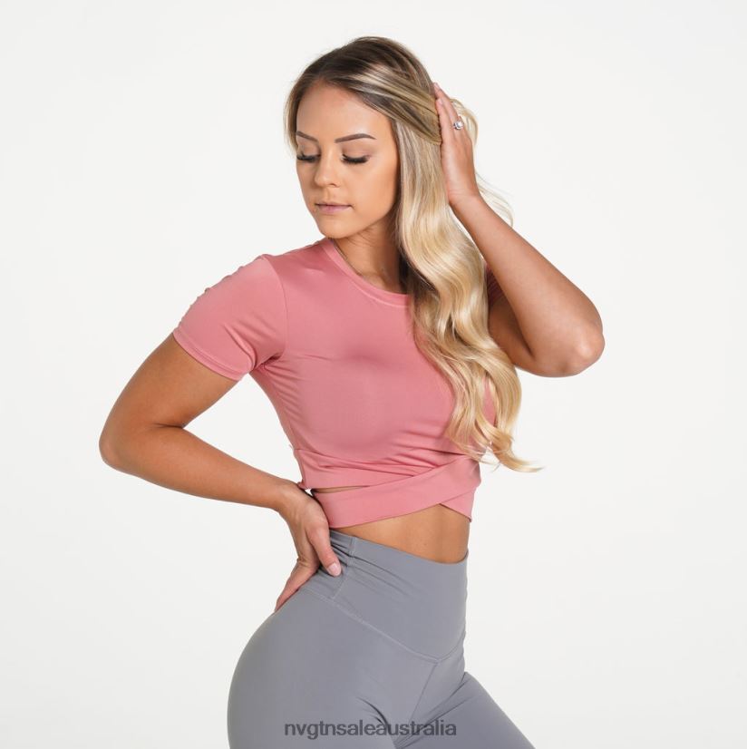 Crossbody Tee 24JF4Z277 Dusty Rose Fitness NVGTN Women