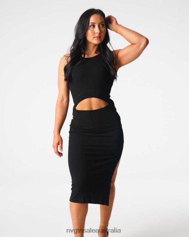 Lost In Paradise Maxi Dress 24JF4Z718 Black Lifestyle NVGTN Women