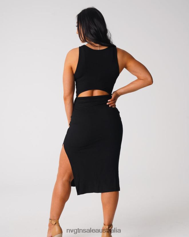 Lost In Paradise Maxi Dress 24JF4Z718 Black Lifestyle NVGTN Women