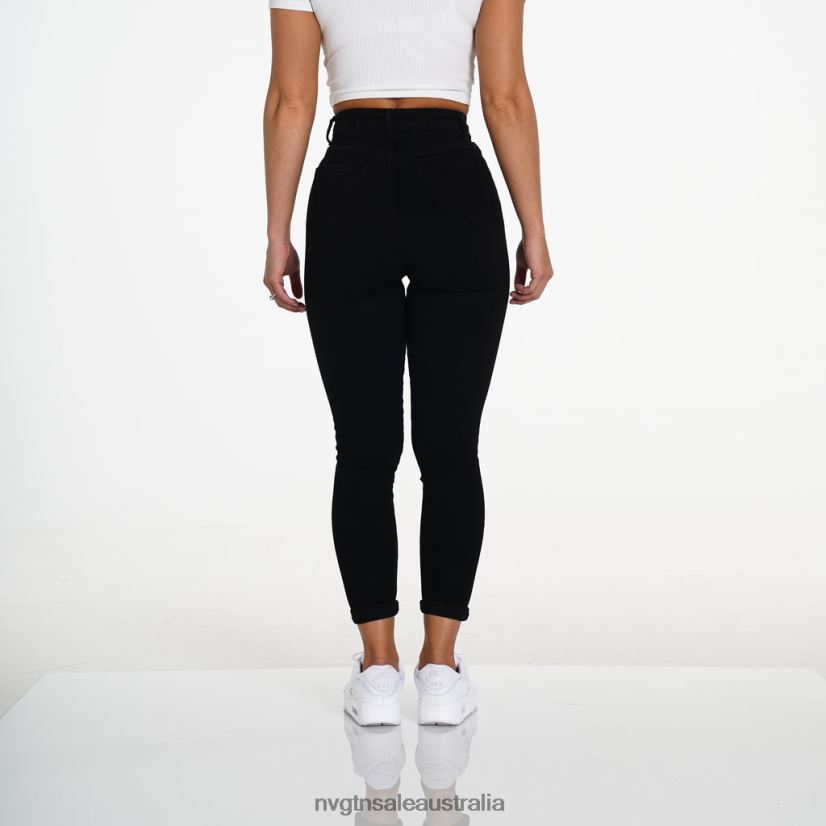 NavishapeRipped Jeans 24JF4Z745 Black Lifestyle NVGTN Women