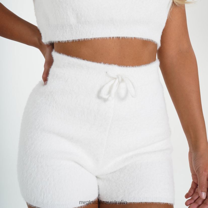 Casual Cutie Lounge Shorts 24JF4Z751 White Lifestyle NVGTN Women